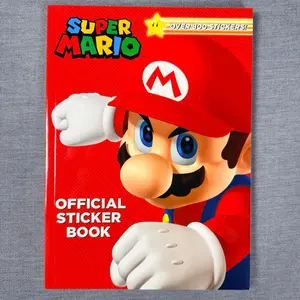 Super Mario Official Sticker Book, More than 800 Stickers! Activity Book