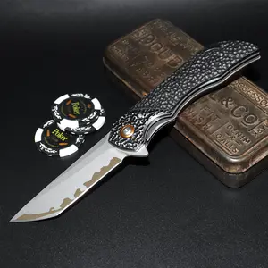 Men’s tactical folding knife EDC multifunctional heavy-duty outdoor knife, pocket knife, fruit knife, ergonomic handle, includes a back clip for easy carry, quick-open design, suitable for wilderness survival emergencies, camping, hiking, DIY, fishing