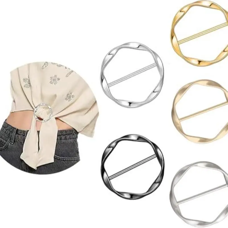 Five-Piece Multifunctional Metal Clips & T-Shirt Set, Easy Assembly Accessories, Sewing & Needlework Tools, Girl Gift, Mother's Day Present