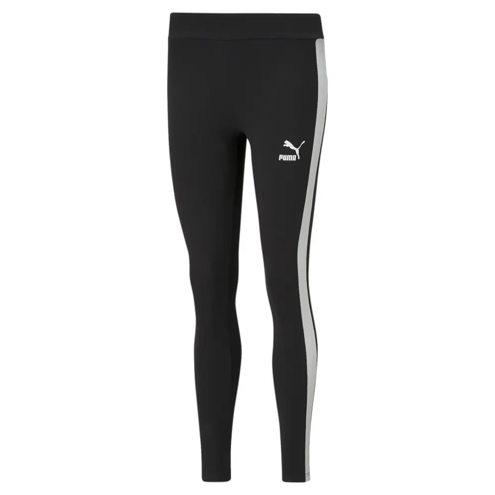 PUMA Womens Iconic T7 Mr Leggings Casual - Black PUMA Womens Iconic T7 Mr Leggings Casual - Black