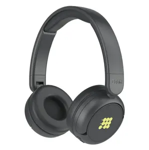 Cubitt - Headphones Jr. - High-Quality Audio for Kids, Foldable, Built-in Mic, Active Noise Cancellation, Memory Foam Ear Cups, 24H Playback Earphones