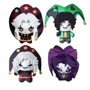The Freak Circus Plush Collectible Figurine Pierrot The Freak Circus Merch Character Figure Desk Decor Gift for Fans