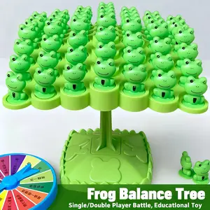 Balance Tree Board Game, Stacking Game for Family Interaction - Fun Puzzle for Focus And Coordination Training