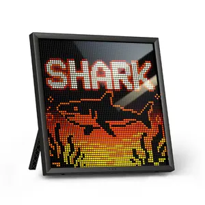 Divoom Pixoo-64 WiFi Pixel Art Display, 64x64 LED Pixel Frame, App Control, Gaming Room Decor, Desk Setup Decor, Tech Gadgets, DealsForYouDays, Father‘s Day Gift