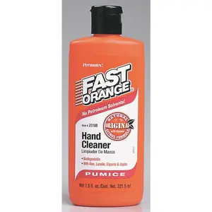 Permatex 7.5 Oz Fast Orange Hand Cleaner With Pumice 25108
