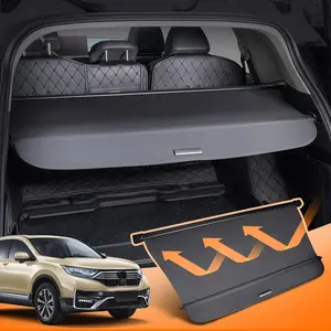 Cargo Cover, Retractable Rear Trunk Cover Cargo Luggage Privacy Security Shield Shade For Honda CRV, 6th Generation 2023-2025 Accessories