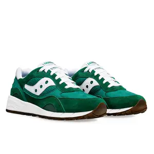 SAUCONY SHADOW 6000 IVY PREP GREEN Retro is in. Don't overlook the classic color pops in the Saucony Ivy Prep.