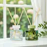 SONG CHAO Floral Realm Series 120ml No Flame Essential Oil Perfume Diffuser Spring Rain Green Tea Fresh Aroma Aromatic Fragrance Gift Perfume Scented Gardenia Blossom Safe Easy to Use Perfect for Any Occasion，Mother's Day gift
