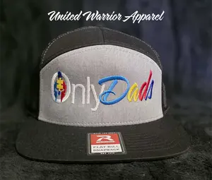 Only Dads Snapback Hat by United Warrior