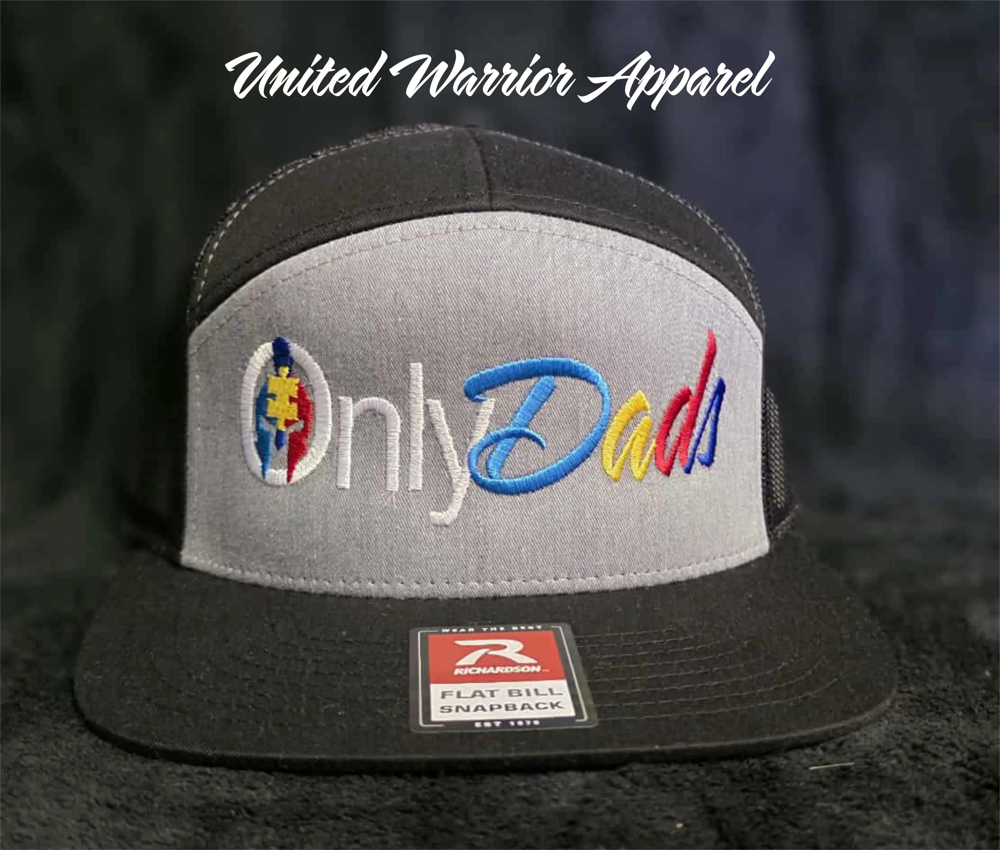 Only Dads Snapback Hat by United Warrior