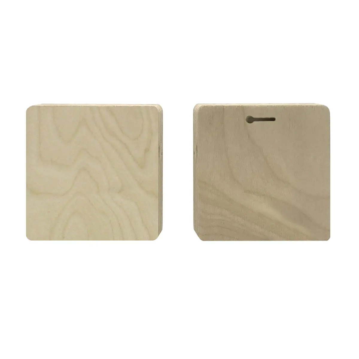 Trekell Raw Wood Block Panel - 1/2" Baltic Birch - Premium Wooden Painting Canvas