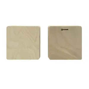 Trekell Raw Wood Block Panel - 1/2" Baltic Birch - Premium Wooden Painting Canvas