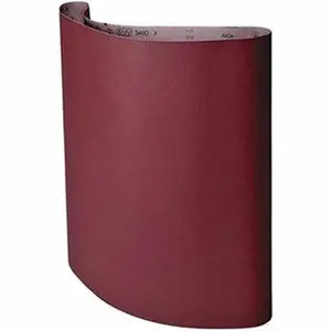 3M 36" Wide x 75" OAL, 150 Grit, Aluminum Oxide Abrasive Belt Aluminum Oxide, Very Fine, Coated, X Weighted Cloth Backing, Series 240D 7010362084