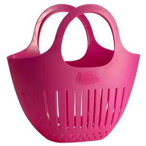 Pink Garden Colander