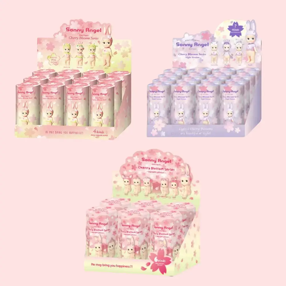 Sonny Angel Cherry Blossom Sakura, Hanami, Spring, Night Cherry Blossom Blind Box Figures