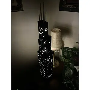 Sears Tower Light Up Model- 3D Printed