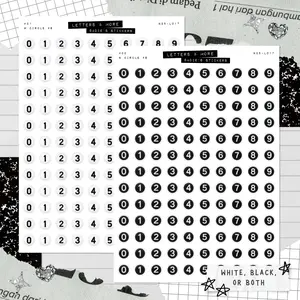 CIRCLE Number Beads • Letters & More