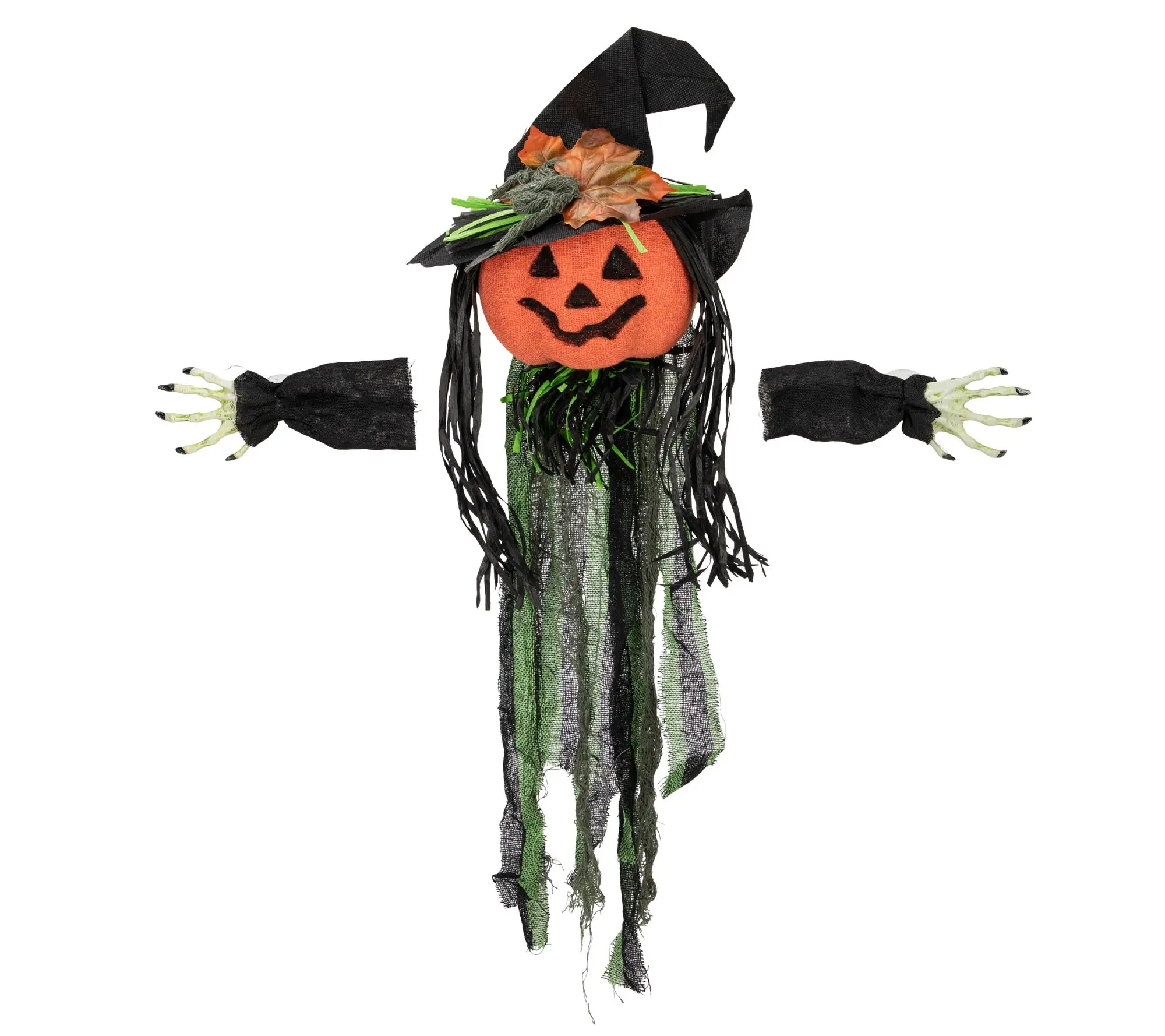 Northlight Creepy Jack-O-Lantern 3-D Halloween Window Decor