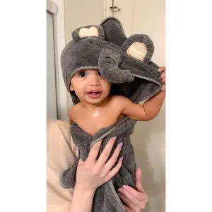 Organic Coral Fleece Towel