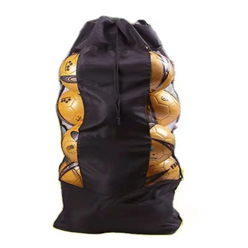 Large Soccer Ball Storage Bag, Thickened Basketball Net Pocket, Dual-Shoulder Training Backpack, Sports Equipment Organizer, Football Accessories, Football Balls