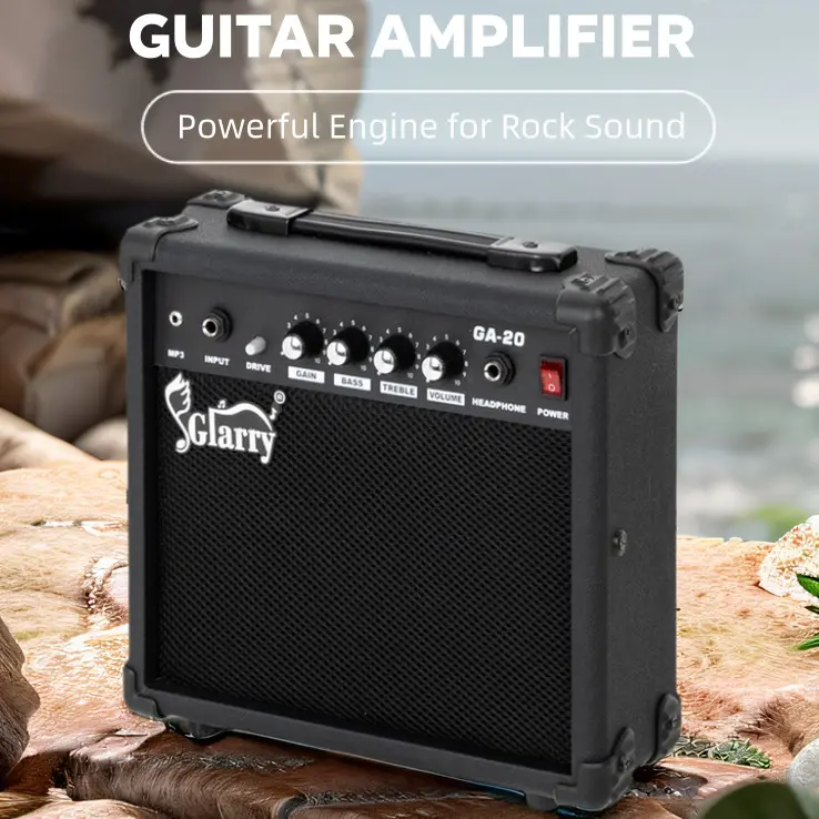 Glarry 20W Electric Guitar Amp – Powerful Sound for Beginners & Pros! Amplifier