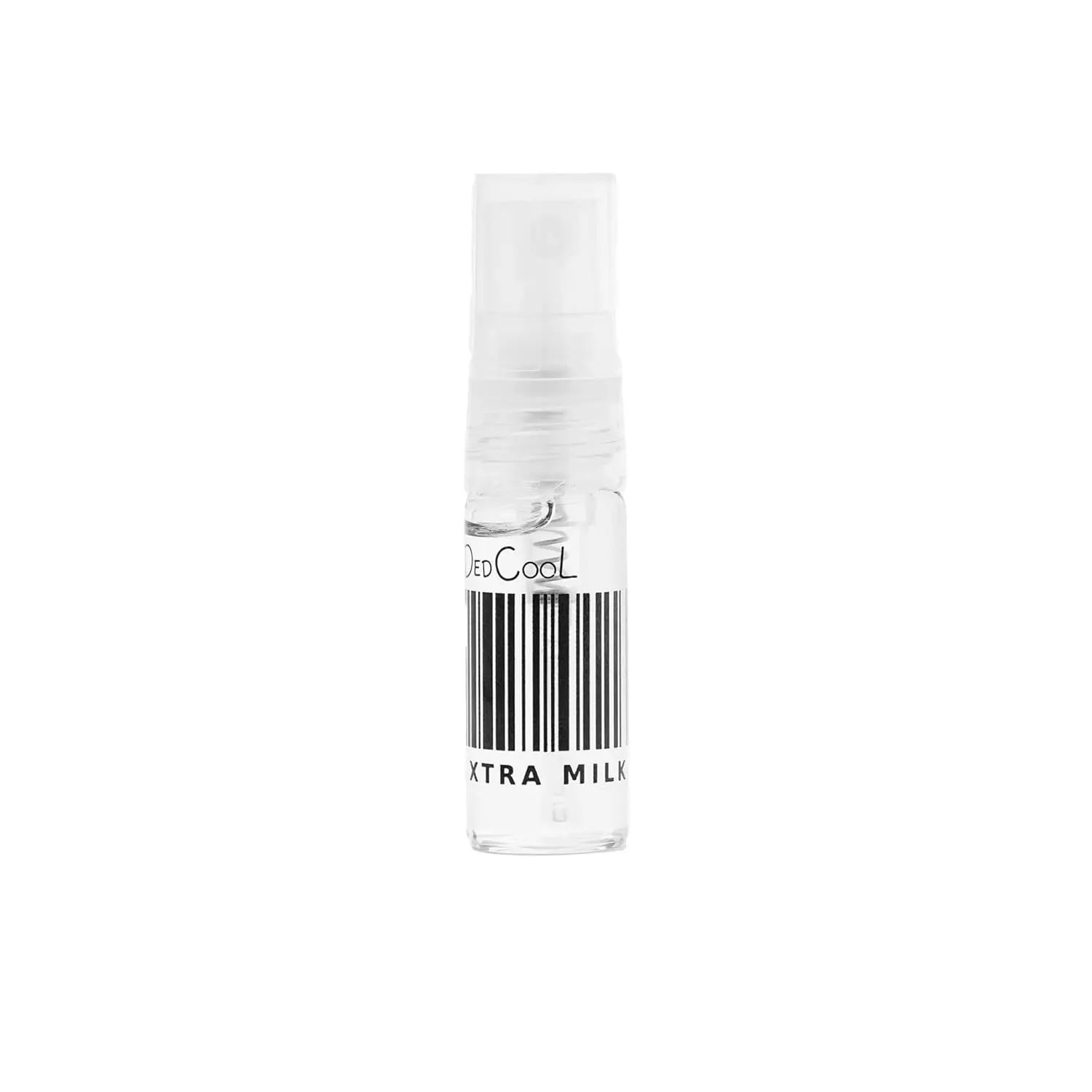 DedCool Eau de Parfum Xtra Milk Sample 0.1 fl oz 3 ml w Bergamot White Musk Amber Perfume for Men and Women Luxury Fragrance Long Lasting Essential Oils Non Toxic Vegan Fragrance For All