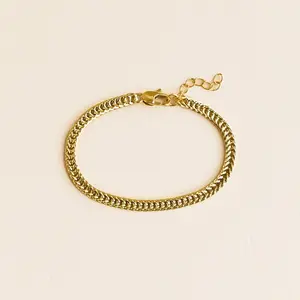 Franco Bracelet Men's Stainless Steel Chain Hypoallergenic