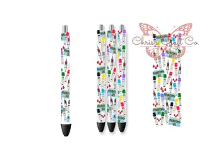 UVDTF Pen Wrap Phlebotomy Life - UV Resistant Direct-to-Film Technology for Vibrant Long Lasting Color - Ideal for Healthcare Professionals