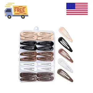 50Pcs Snap Hair Clips,2 Inch Hair Barrettes Hair Clips For Women