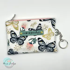 'Gertrude' Quilted Keychain Wallet