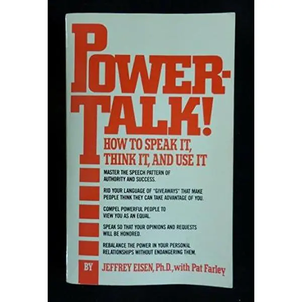USED Book - Powertalk!: How to Speak It, Think It, and Use It by Jeffrey Eisen (Paperback) - english