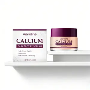 Viareline Moisturizing Hydrating Eye Cream, Under Eye Brightener, Gentle Care for Bright Soft Under-Eye Skin, Nourishing and Plumping Eye Care