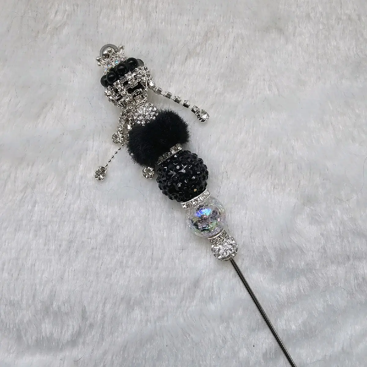 Black crown dangle
