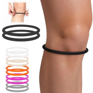 Patellar Tendon Support Strap for Knee Pain Relief, Knee Bands for Basketball, Running, Tennis, Soccer and Hiking, Silicone Patella Band for Women and Men