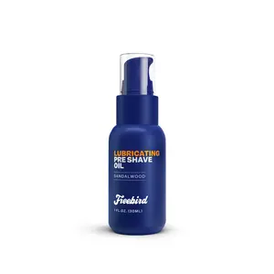 FREEBIRD Lubricating Pre-Shave Oil - 30ml Sandalwood Scented Formula for Smooth Shave Prep - Ideal for Sensitive Skin - Hydrating & Moisturizing Cleanser