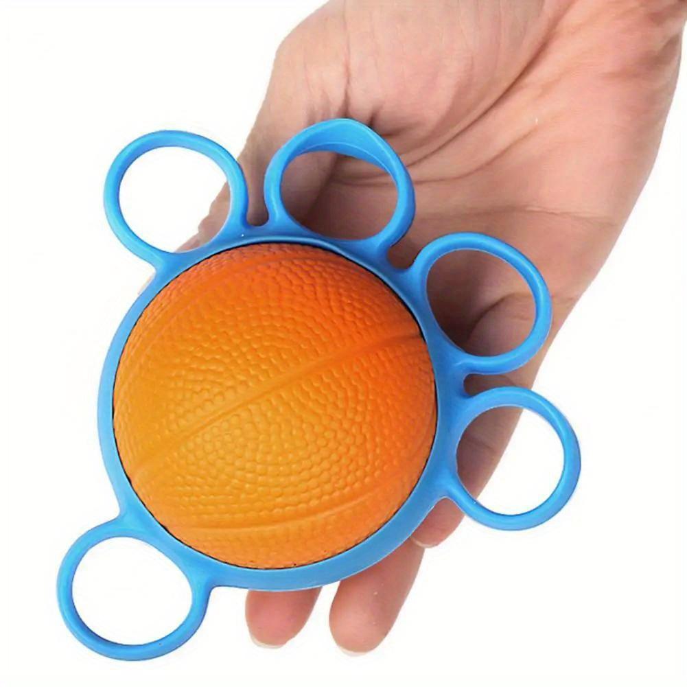 2pcs Finger Grip Ball, Hand Relax Grip Strengthener, Used for Five Finger Strength Training, Hand Muscle Relaxation and Rehabilitation