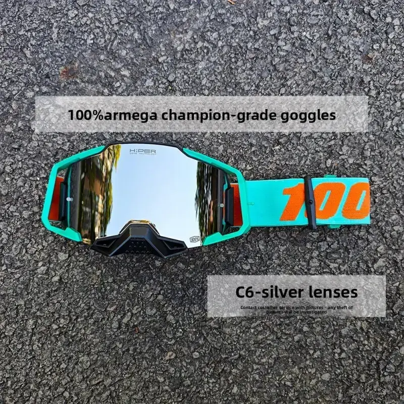 Quick Release Off-Road Motorcycle Helmet Goggles Outdoor Racing Tactical Windproof Visor Extension C1-blue Lenses Quick Release Off-Road Motorcycle Helmet Goggles Outdoor Racing Tactical Windproof Visor Extension C1-blue Lenses