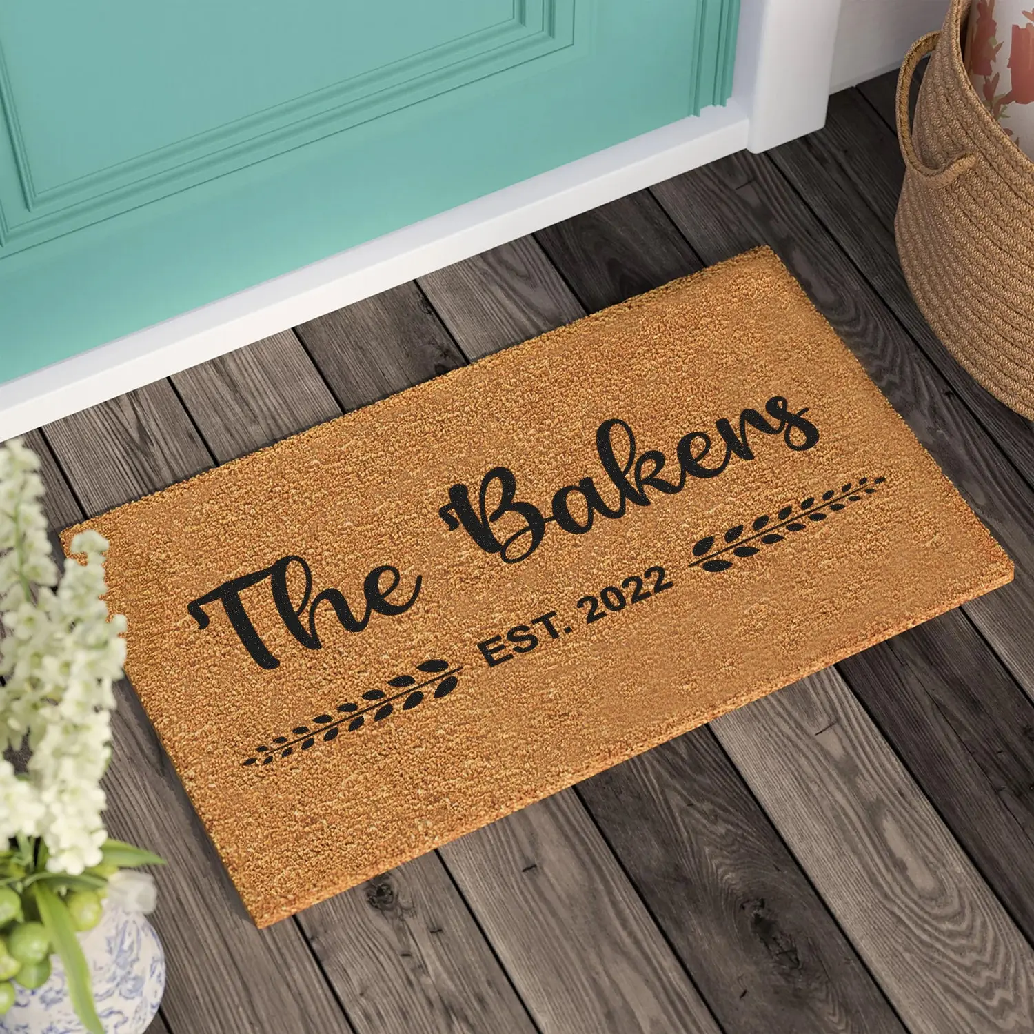 Personalized Doormat  New Home Gift  Housewarming Gift  Welcome Door Mat  Wedding Gift  Personalized Gift  Welcome Mat