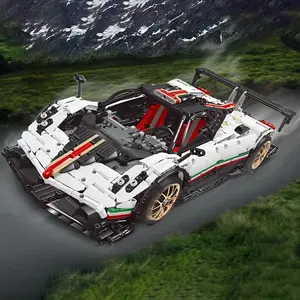 2299pcs Racing Model Building Blocks Toy, Small Particle Construction Set, Educational Playset for Kids, Fun Assembly Game