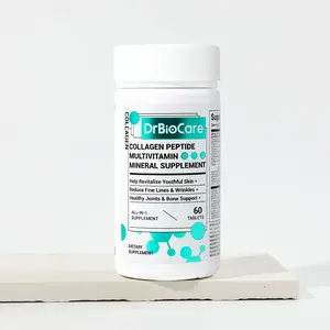 DrBioCare Collagen, Vitamin & Mineral, Contains Vitamin d3, Vitamin C, Probiotics,Vitamin E, Vitamin b & Multivitamin Healthcare Supplement Edible Fitness,Girl Vitamin C