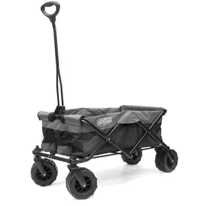 Two-Tone All-Terrain Folding Wagon | Gray