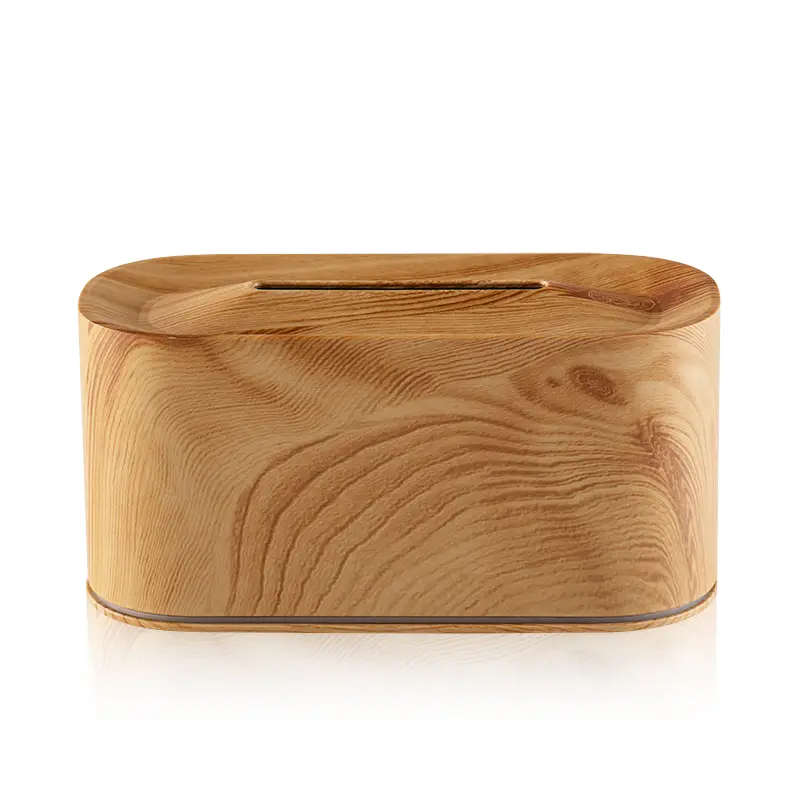 Aromatherapy Natural Wood Tone Flame Diffuser, Aromatherapy, Compact
