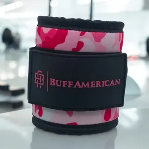 BUFF AMERICAN Ankle Straps For Cable Machines, kickbacks, Glute Workouts, Lower Body Exercises, Adjustable Legstraps With Neoprene Padding.