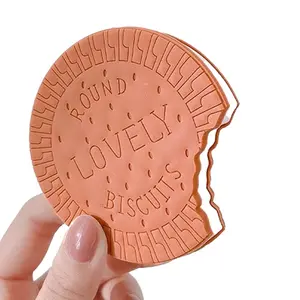 Chocolate Cookie Shaped Sticky Notes, 80 Sheets Tear-Resistant Design, Creative Study Tools for Exam Review & Daily Use
