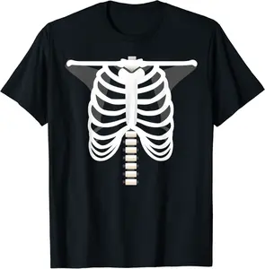 Skeleton Bones Headless Halloween Costume Skull Head Dead T-Shirt - Nallelycor Shop 39B09PZXCMJ4