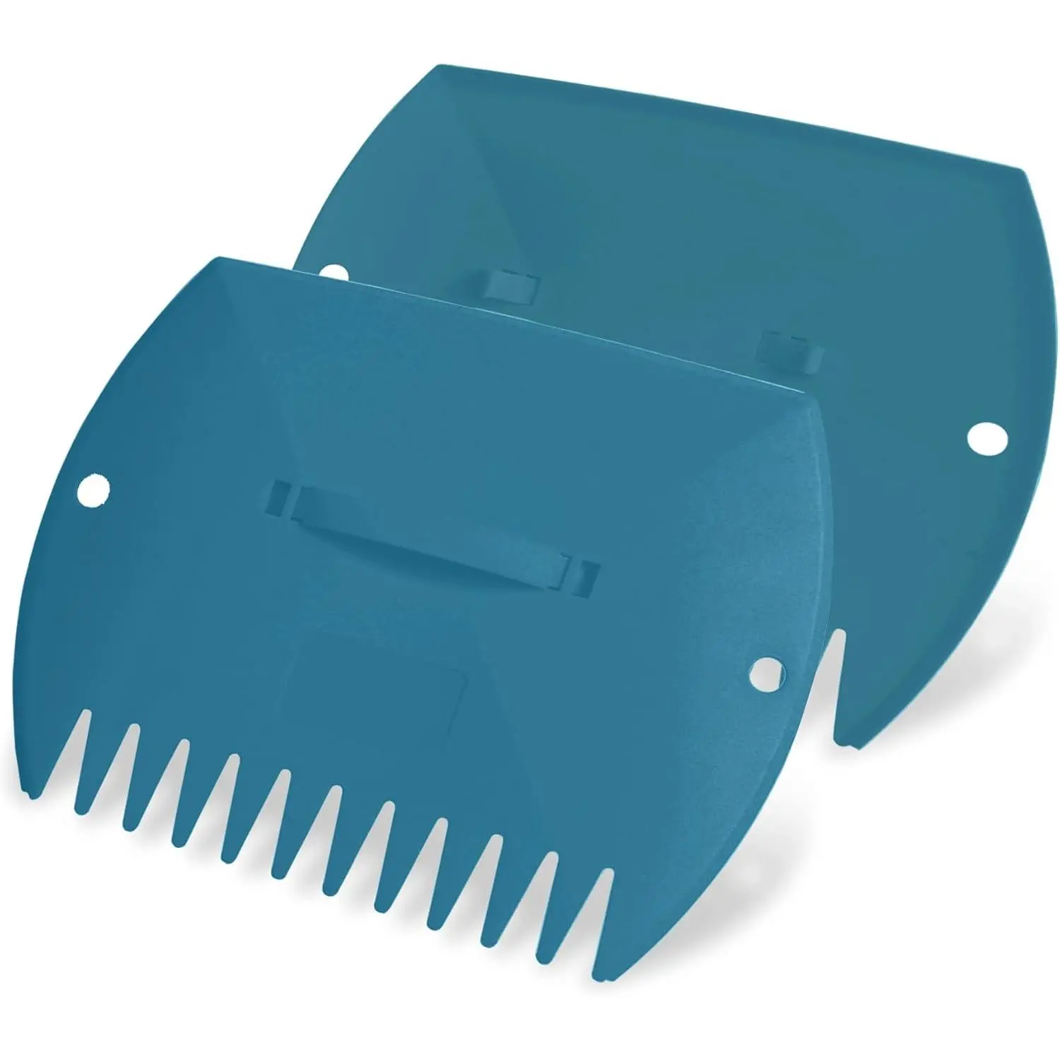 Leaf Shovel Rake, Suitable for Yard Work and Garden Use, Large Leaf Grabber, Transparent and Collectible Garden Rake, Leaf Shovel and Claw for Leaf, Lawn Debris, and Waste Cleaning