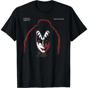KISS - 1978 Gene Simmons T-Shirt, Gift For Him, Her, Women Summer Outfits, Style, Streetwear, Top, Vintage Graphic Tees, Aesthetic, Trendy, Unisex 90S, Tatoo, Daily Wear, Short Sleeve