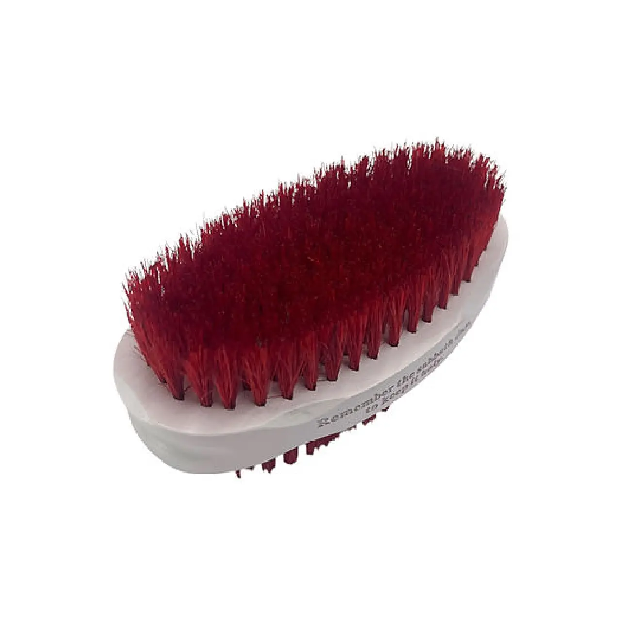 JIGGSAWMILLIONS Dual Diver Hair Brush - White Base with Red Bristles, Multi-Texture Bristles (Medium Wave Drop, Hard) for Men & Women