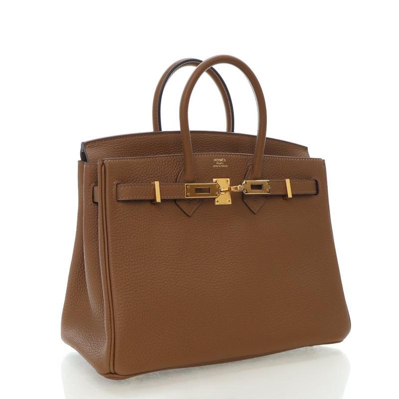 Pre-owned Togo Tote Bags Hermes Alezan Birkin 25