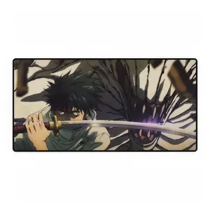 Yuta and Rika JJK Mousepad, Anime Mouse Pad, Smooth Surface Desk Mat for Gaming Room, Gift for gamer, Home Decor, Desk Accessories